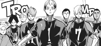 inarizaki (kita + 3rd years!)